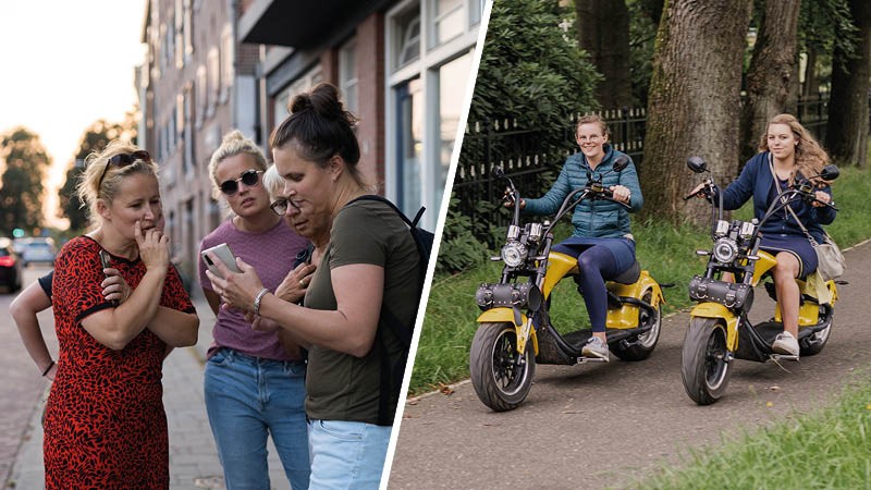 Citygame & op de E-chopper