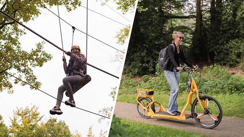 Klimmen, fietsen en lopen